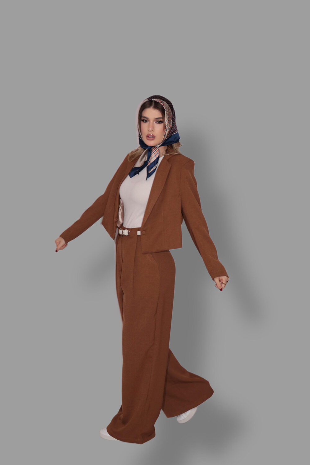 Blazer y Pantalón Caqui - Image 5